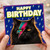 Birthday Card, Glam Rock Cat Happy Birthday Card