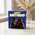 Birthday Card, Glam Rock Cat Happy Birthday Card