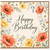 Birthday Card, Floral Watercolour Birthday Card
