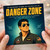 Birthday Card, Danger Zone Top Gun Style Birthday Card
