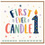 1st Birthday Card, First Ever Candle Design
