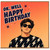 Birthday Card, OK Well Happy Birthday Retro Cartoon Card