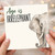 Birthday Card, Age is Irrelephant Elephant Card