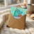 Snappy Birthday Pun Card - Cute Crocodile with Party Hat and Present, Colourful Confetti, Funny Kids Birthday Greeting Card