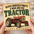 Birthday Card, Never Underestimate a Man and His Tractor Birthday Card