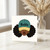 Birthday Card, Afro Woman Cap Illustration Card