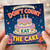 Birthday Card, Funny Birthday Calories Don’t Count Eat The Cake Card