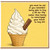 Birthday Card, Retro Ice Cream Joke Card