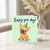 Birthday Card, Cute French Bulldog Party Card, Enjoy Your Day