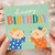 Birthday Card, Cute Mice Happy Birthday Card