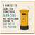 Birthday Card, Humorous Postbox Joke Card, Funny Thinking of You Card