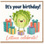 Birthday Card, Funny Lettuce Celebrate Card, Cute Vegetable Pun Birthday Card