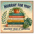Birthday Card, Hurray For You Another Year Of Growing Botanical Books Design