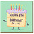 Cute 5th Birthday Card - Kawaii Cake with Candles and Sprinkles - Happy 5th Birthday for Kids, Son, Daughter or Grandchild