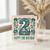 2nd Birthday Card, Vintage Floral Bird Design