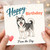 Birthday Card, Happy Birthday na Card, Husky Birthday Card