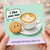 Birthday Card, I Like Your Hair Complimentary Biscuit Greeting Card