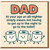 Funny Dad Birthday Card - All-Nighter Joke, Cute Toilet Roll Characters, Humorous Toilet Trip Gag for Father