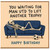 Birthday Card, Funny Football Fan Happy Birthday Card