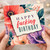 Birthday Card, Happy Fucking Birthday Floral Card