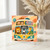 1st Birthday Card, Cute Safari Animal Bus Happy Birthday Card for One Year Old