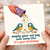 Birthday Card, Humorous Birds and Nuts Birthday Card