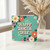 Birthday Card, Retro Floral Happy Birthday Card