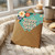 Birthday Card, Retro Floral Happy Birthday Card
