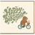 Birthday Card, Cute Bear Bicycle Flower Basket Card