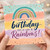 Birthday Card, Wishing You a Birthday Full of Cake & Rainbows