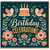 Birthday Card, Birthday Celebrations Card with Birds and Cake