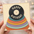 Birthday Card, Happy Birthday Vinyl Record Card