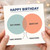 Birthday Card, Funny Happy Birthday Card with Best Friends, Nights Out and Funny Memories Design