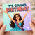 Birthday Card, It's Giving Birthday Queen Sash Design