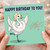 Birthday Card, Dancing Duck Birthday Card