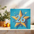 26th Birthday Card - Big Star and Confetti Design on Teal - Square 145mm x 145mm -, Includes Kraft Envelope