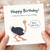 Birthday Card, Happy Birthday Ostrich Card, A Little Bird Told Me It’s Your Birthday