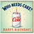 Birthday Card, Who Needs Cake? Happy Birthday Diet Coke Can Card