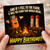 Birthday Card, Happy Birthday Card with Cartoon Lighter and Matchsticks
