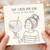 Birthday Card, She Liked Her Gin As Big As Her Head Card