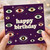 Birthday Card, with Colourful Eye Design