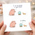 Birthday Card, Funny Fortune Pig Card, I See Big Changes in Your Future