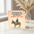 Birthday Card, Elderly Woman Donkey Humour Card