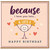 Birthday Card, Because I Love You Lots Romantic Birthday Card