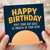 Birthday Card, Happy Birthday Card for Him or Her, Smooth as Your Head Joke Card