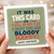 Birthday Card, Funny Retro Birthday Card