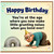 Birthday Card, Humorous Old Age Birthday Card
