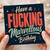 Birthday Card, Have a FUCKING Marvellous Marvellous Birthday Card