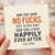 Birthday Card, And She Gave No Fucks Quote Card
