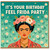 Birthday Card, Frida Kahlo Inspired Birthday Card, Feel Frida Party Card